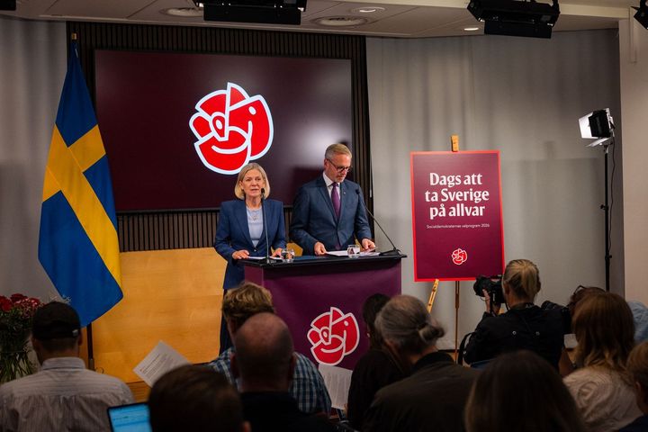 Magdalena Andersson och Mikael Damberg