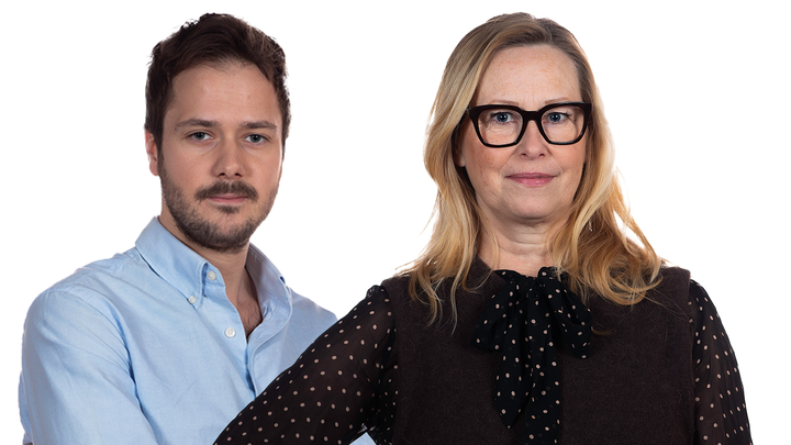 Eric Emanuelsson, redaktionschef och tf ansvarig utgivare och Tina Jogensjö, exekutiv producent driver EFN:s satsningar vidare.