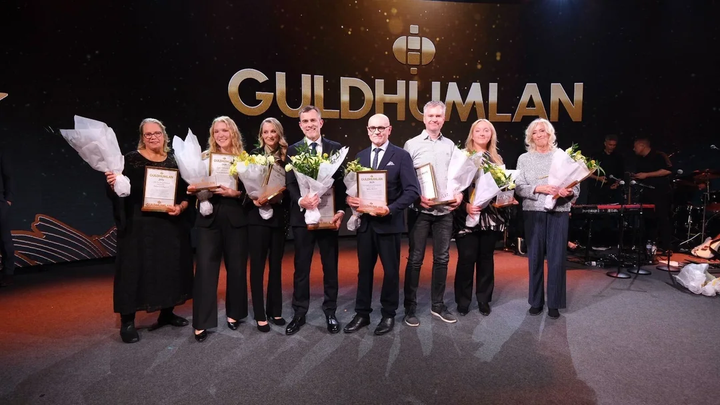 Vinnarna av Guldhumlan och priset till Masses minne!