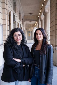 Farnaz Arbabi och Sara Shirpey