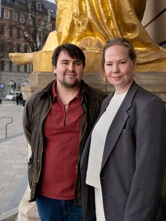 Alexander de Sousa och Freja Hallberg