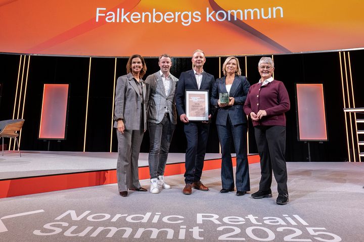 Falkenberg är Sveriges Bästa Handelskommun 2025!