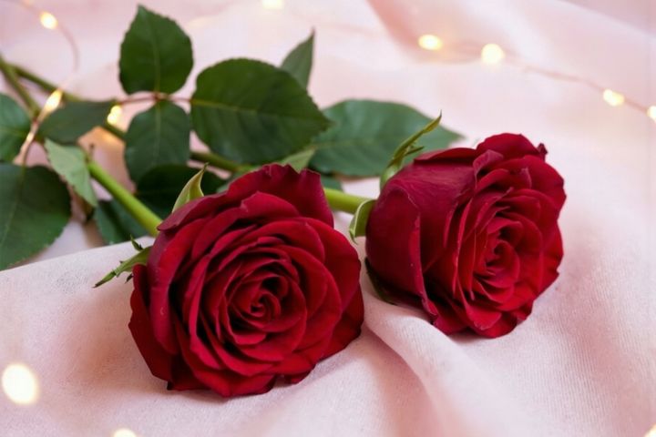 Blommor är det vanligaste att ge bort på alla hjärtans dag.