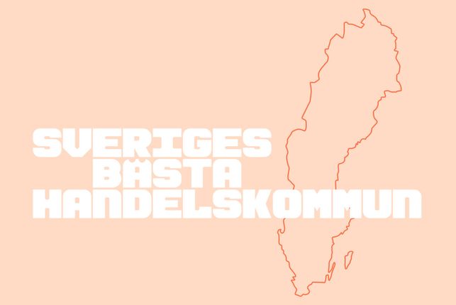 Femton kommuner tävlar om att bli Sveriges bästa handelskommun 2026