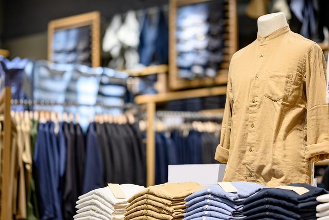 Modehandeln fick ett tydligt uppsving i mars.