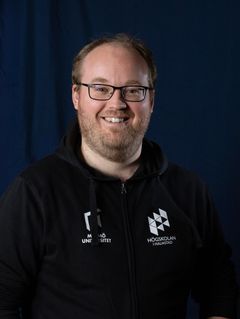 Lukas Linnér, arbets- och utvecklingsledare för RIU vid Högskolan i Halmstad