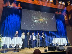 Sunclass Airlines vann i kategorin Bästa europeiska flygbolag