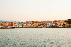 Chania stad på Kreta