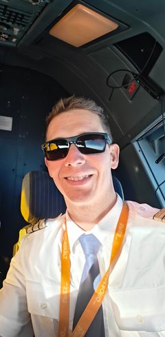 First Officer Andreas Biering