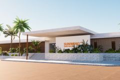Skiss på Vings nya Sunwing Marmari Beach på Kos