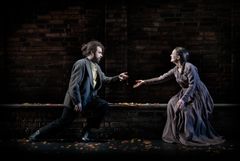 Rigoletto, Kungliga Operan 2023. Davide Giusti och Elin Rombo. Foto: Kungliga Operan/Markus Gårder