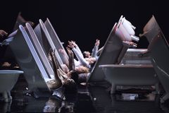 Bathtub Ballet, Royal Swedish Ballet 2024. Choreographer Emma Portner. Photo Royal Swedish Opera/ Nils Emil Nylander