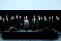 Löftet, Kungliga Operan 2024. Kungliga Operans kör. Foto: Kungliga Operan/Sören Vilks