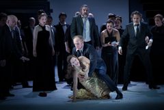 La traviata, Kungliga Operan 2024. Ida Falk Winland och Joel Annmo. Foto: Kungliga Operan / Markus Gårder
