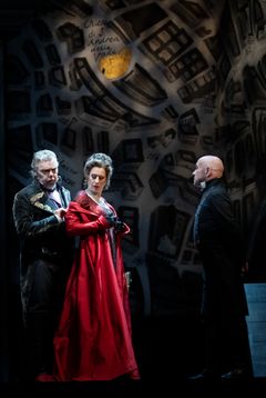 Tosca, Kungliga Operan 2024. Malin Byström, Karl-Magnus Fredriksson, John Erik Eleby. Foto: Markus Gårder