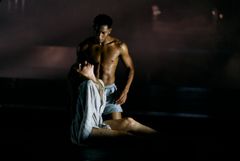 Midsommarnattsdröm. Kungliga Baletten 2025. Daria Ivanova och João Felipe Santana. Foto: Nils Emil Nylander