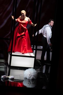 Rusalka, hösten 2025. David Butt Philips och Julia Sporsén.