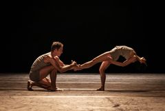 Minus 16, Kungliga Baletten 2025. Jonatan Favidsson och Rikako Shibamoto.