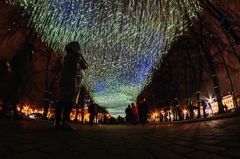 Jānis Petersons konstverk Royal Sky. Foto: Domas Rimeika