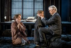 Madama Butterfly 2026. Izabela Matula, Karl-Magnus Fredriksson och William Power. Foto: Kungliga Operan/Sören Vilks