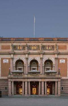 Visualisering av nya karuselldörrar - Ahrbom & Partner och Lundgaard & Tranberg Arkitekter