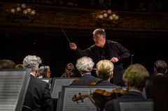 Kungliga Hovkapellet med dirigent Alan Gilbert. Foto: Kungliga Operan/Maria Paulsson