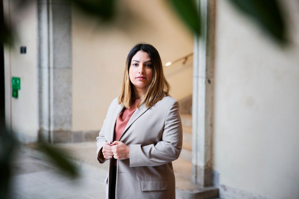 Nooshi Dadgostar I Sitt Jultal St rk Arbetet Mot M ns V ld Mot Kvinnor 