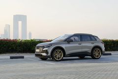 Audi Q4 e-tron blev den tionde mest registrerade elbilen under 2024.