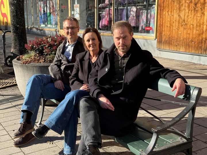 Från vänster: Bernhard Huber, Pernilla Andersson från Alecta Fastigheter och Jon Allesson, Kulturstaden