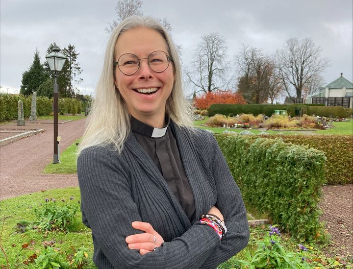 "Vadstena har funnits i mitt hjärta så länge jag kan minnas", säger nya kyrkoherden Karin Larsdotter.