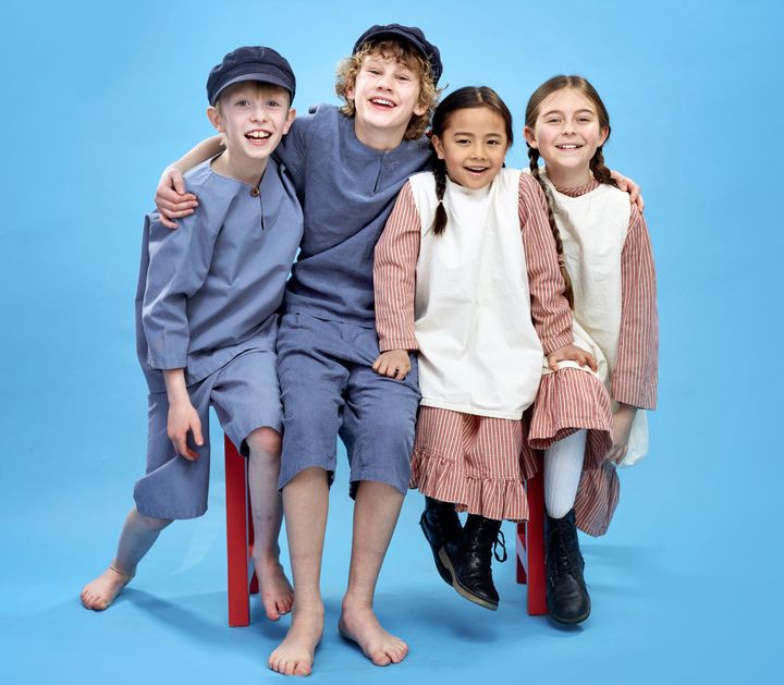 Foto Peter Knutson. På bild från vänster: Victor Sherwood, Gusten Wickberg, Lexi Myhrberg, Bianca Lynxén.