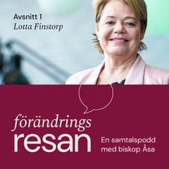 I första avsnittet möter biskop Åsa Nyström Lotta Finstorp, landshövding i Norrbotten.