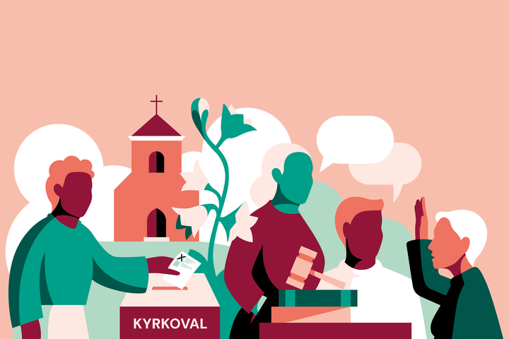 18,06 procent röstade i Luleå stift när Svenska kyrkan gick till val 8–21 september 2025.