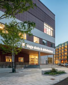 Vega skola & aktivitetshus, C.F. Møller Architects. Fotograf: Nikolaj Jakobsen