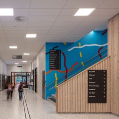 Vega skola & aktivitetshus, C.F. Møller Architects. Fotograf: Nikolaj Jakobsen