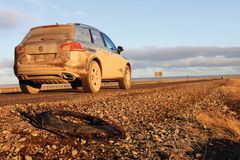 Touareg slog världsrekord i Panamerica – från Tierra del Fuego i Argentina ända till Alaska.