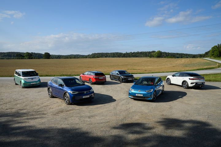 Volkswagen har hittills i år registrerat 58 procent fler elbilar än samma period förra året.