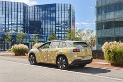 Nya ID. Tiguan i kamouflerad version.