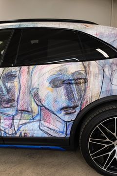 Porsche Macan Art Car