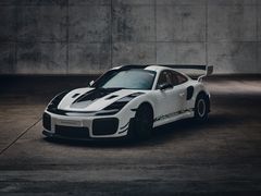 Porsche presenterar unik Flachbau-modell baserad på 911 GT2 RS.