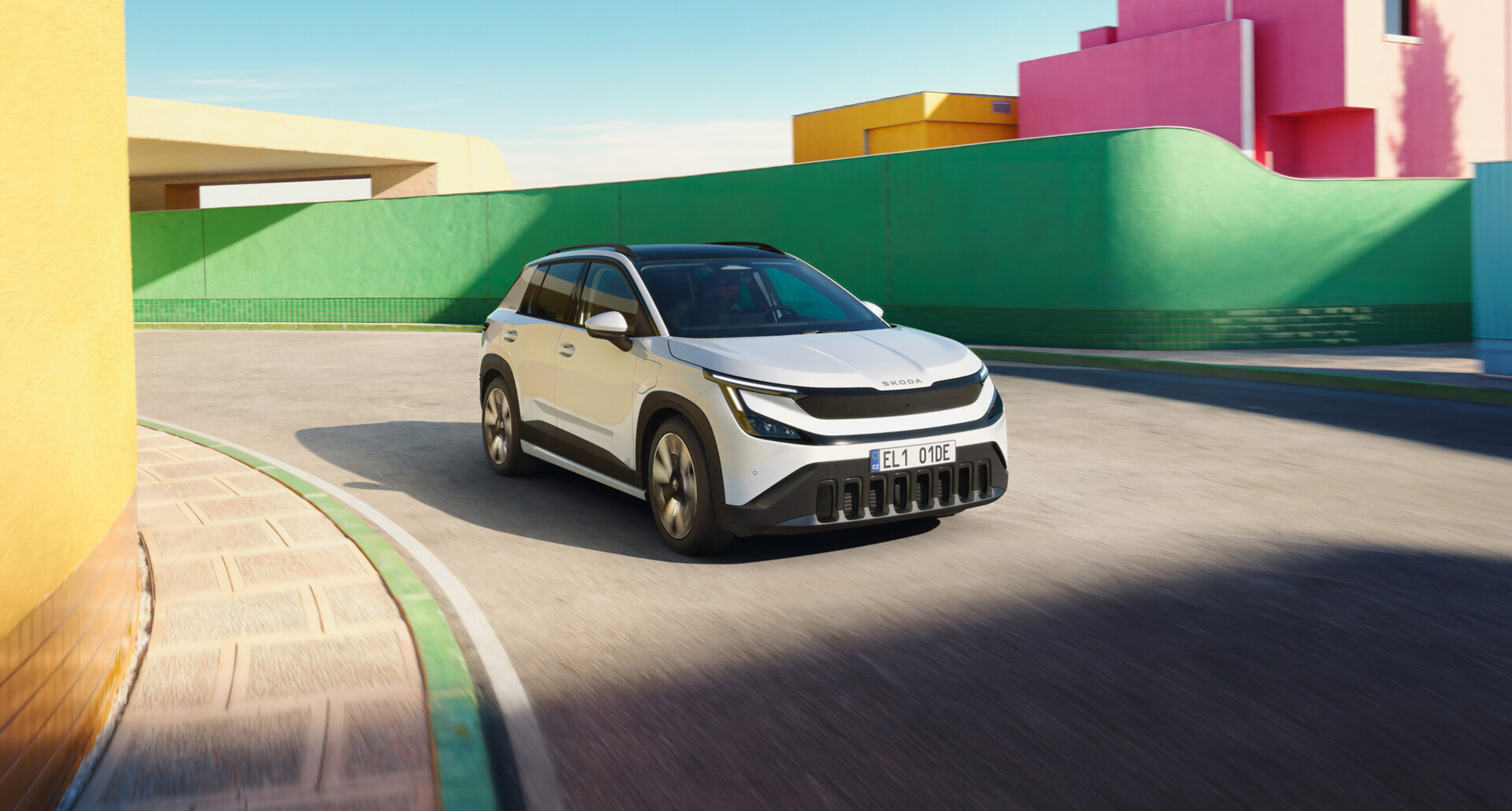 Världspremiär för Škoda Epiq: ny eldriven instegsmodell med generösa utrymmen för vardagslivet