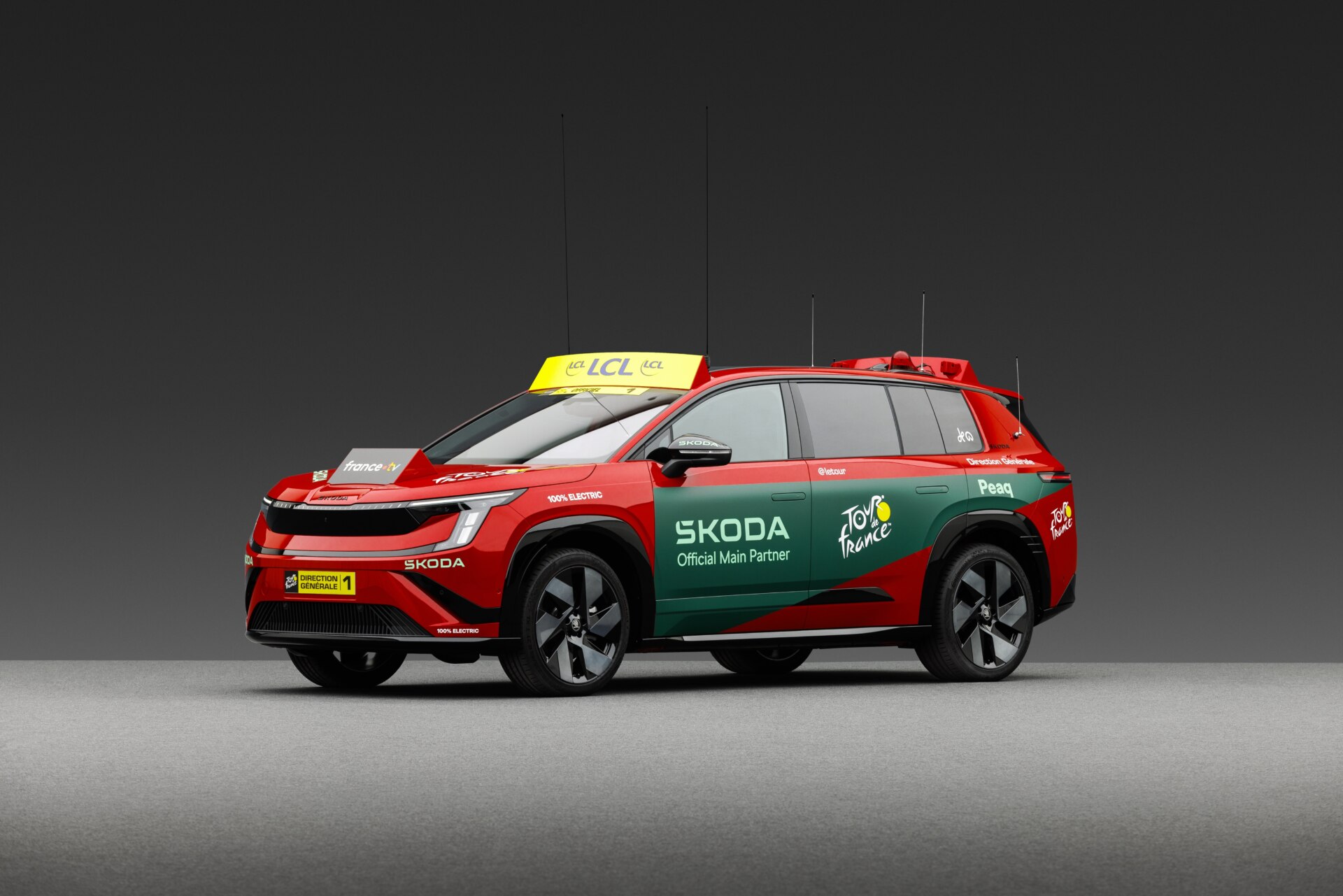 Škoda firar 23 år som huvudpartner till Tour de France och i år står Peaq i centrum