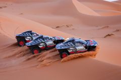 Audi startar i Dakarrallyt för tredje året med välmeriterade team Mattias Ekström/Emil Bergkvist.