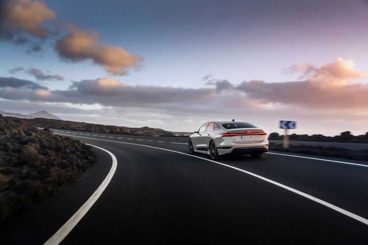 Audi A6 Sportback e-tron - en av märkets många nya elbilsmodeller