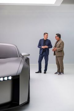 Gernot Döllner och Massimo Frascella presenterar Audi Concept C.