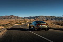 Nya Audi RS 5 i ett första test i Marocko