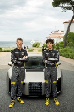 Nico Hülkenberg och Gabriel Bortoleto, förare Audi Revolut F1 Team