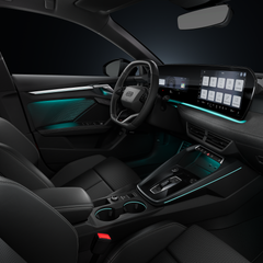 Audi A3 med ny digital panoramadisplay.