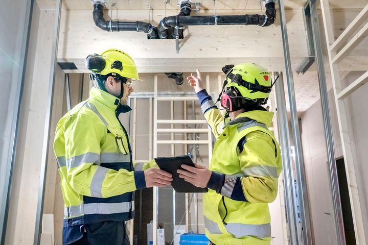 Det ljusnar på byggarbetsmarknaden.