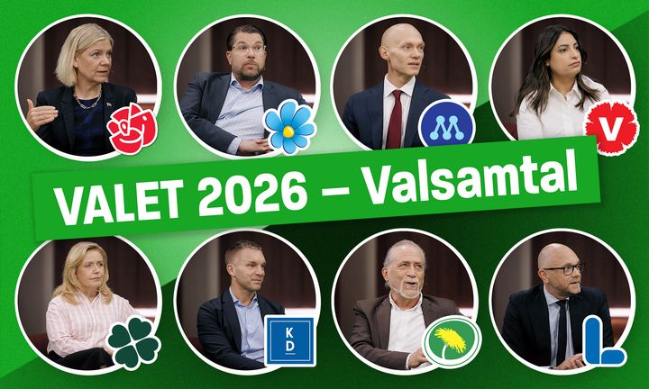 Medverkande i Unionens valsamtal 2026
